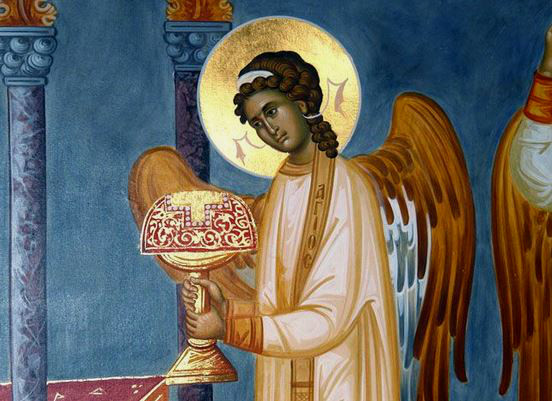 angel in liturgy